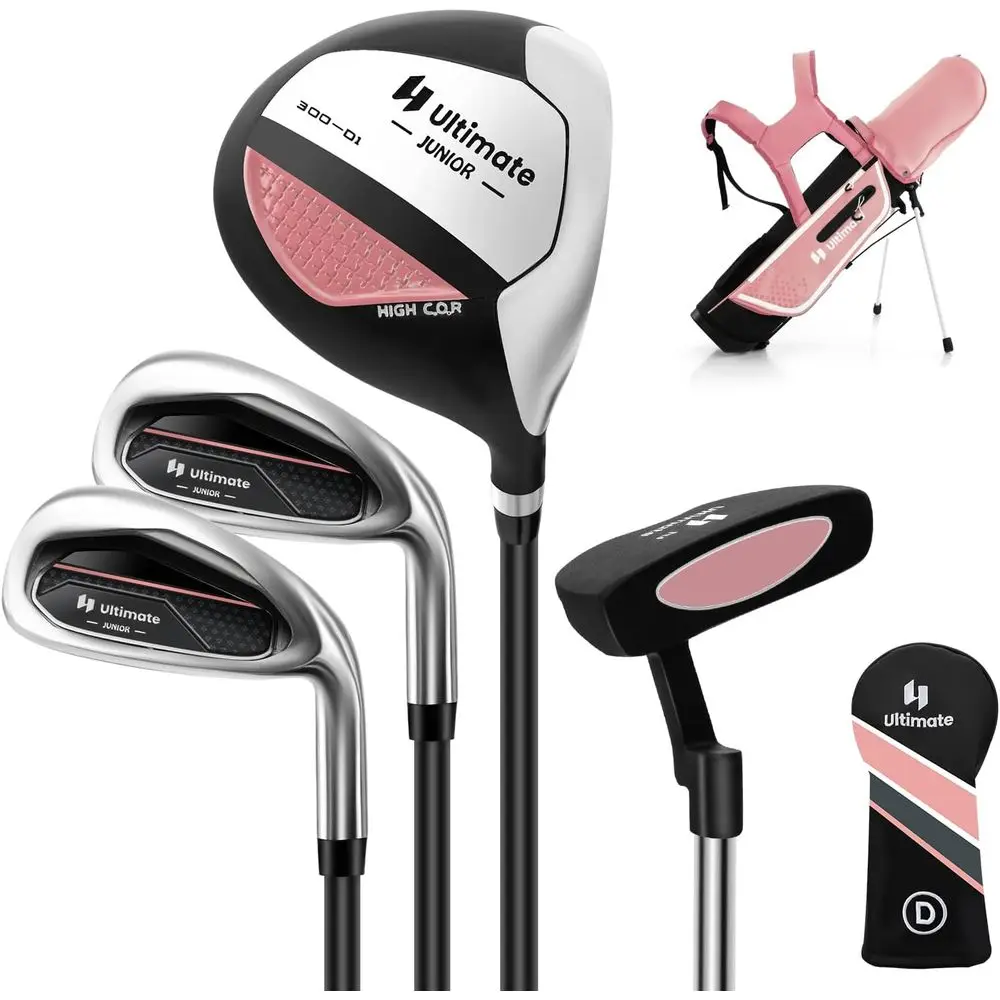 Youth Golf Club Set with Stand - Golf Equipment For Youth 评论和价格