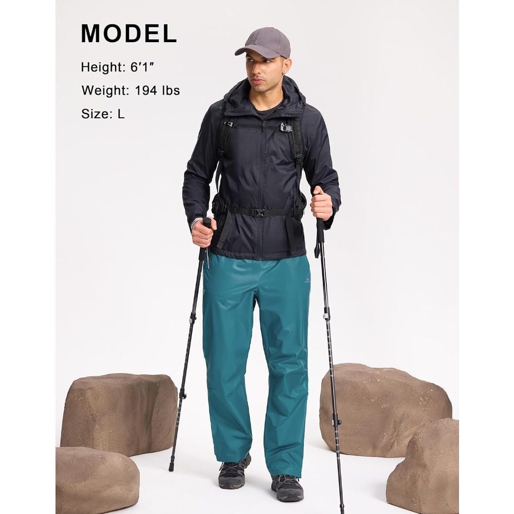 Pioneer Camp Men’s Rain Pants  - Golf Equipment Drawing 评论和价格