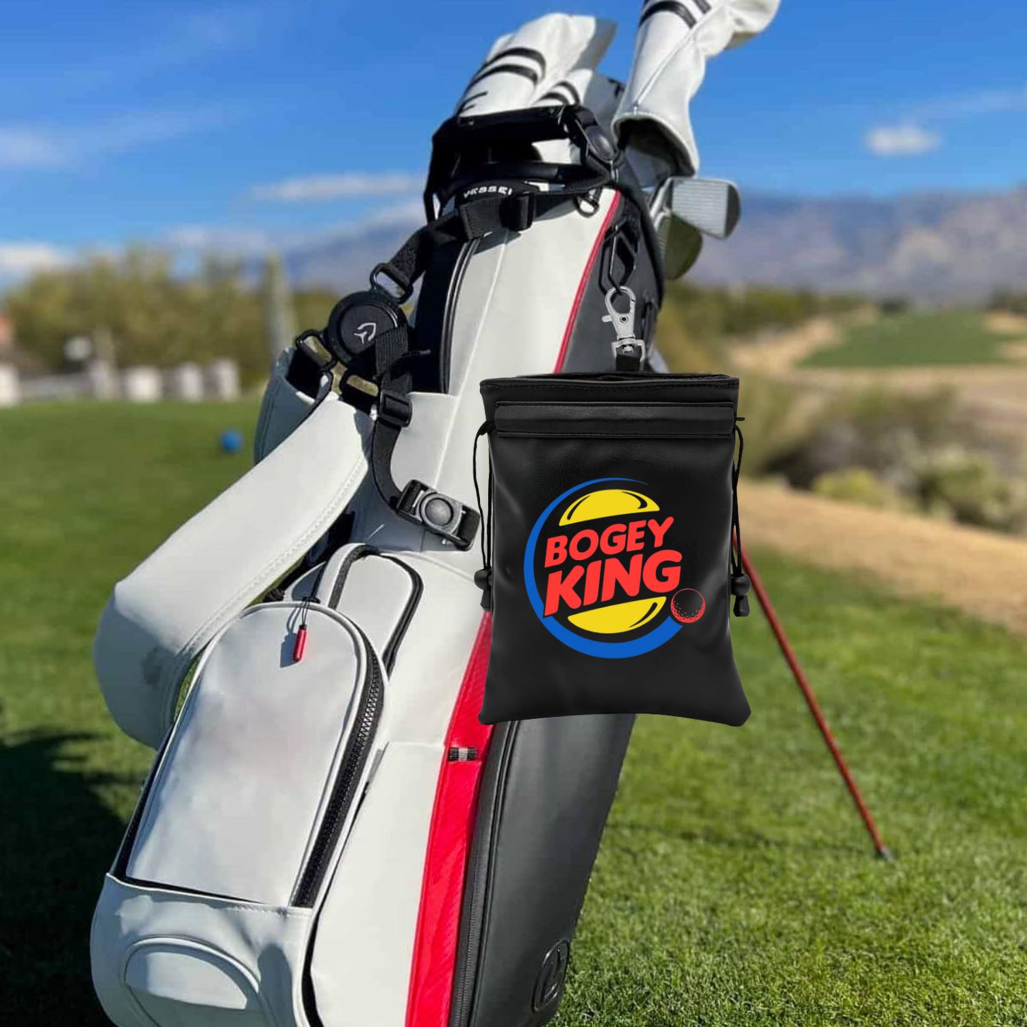 Bogey King Golf Valuables Pouc - Golf Equipment Drawing 评论和价格