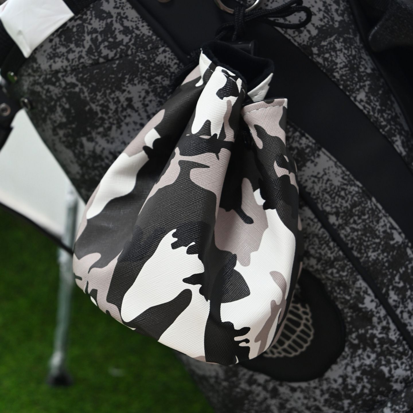 1pc Golf Tee Bag Pouch Camoufl - Golf Equipment Drawing 评论和价格