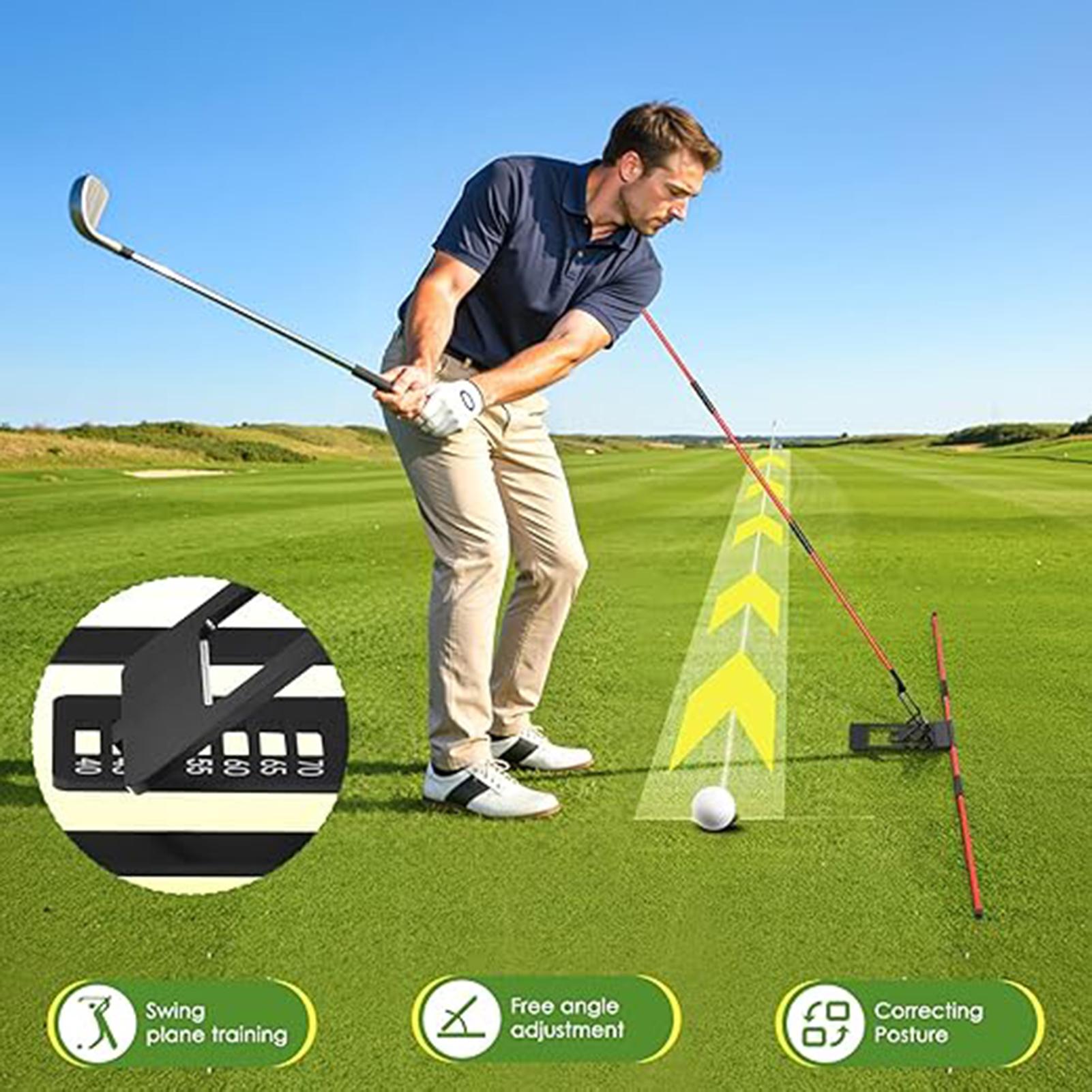 Golf Plane Trainer Adjustable  - Golf Equipment For Youth 评论和价格