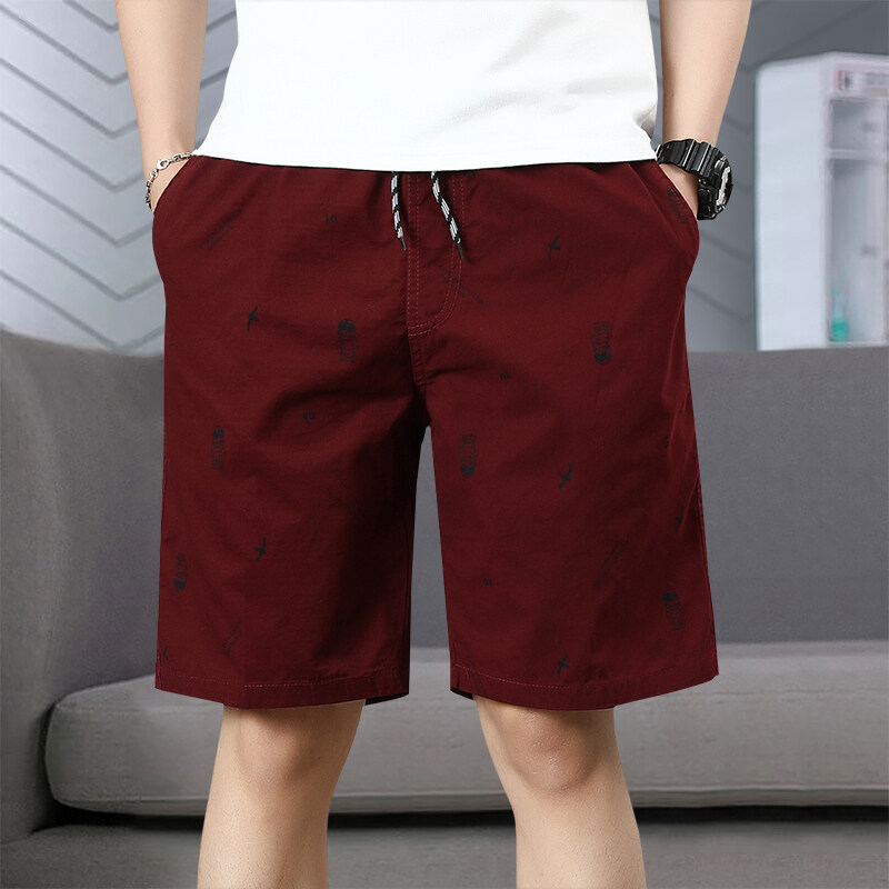 Men‘s Streetwear Casual Shorts - Golf Equipment Drawing 评论和价格