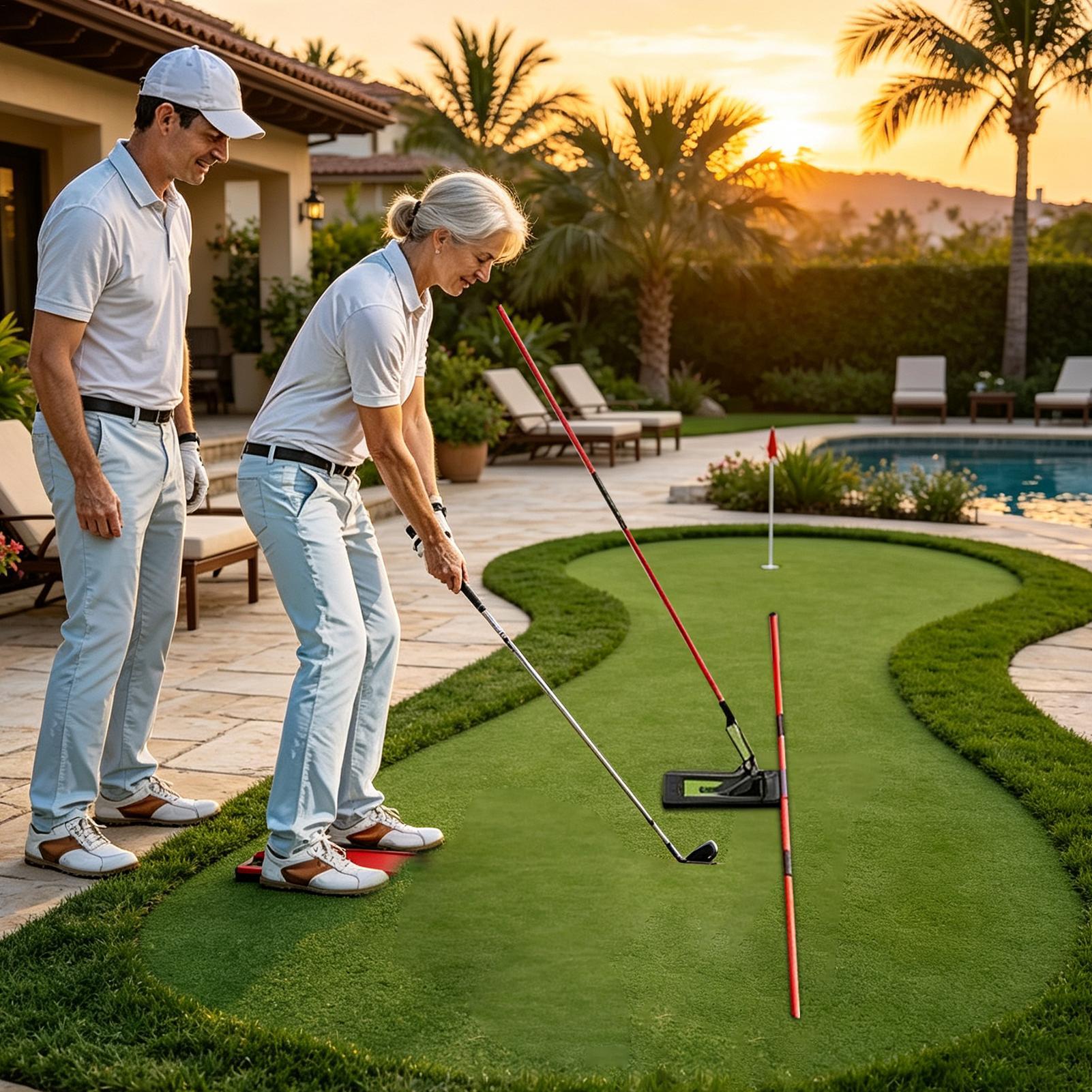 Golf Path Trainer Adjustable A - Golf Equipment For Youth 评论和价格