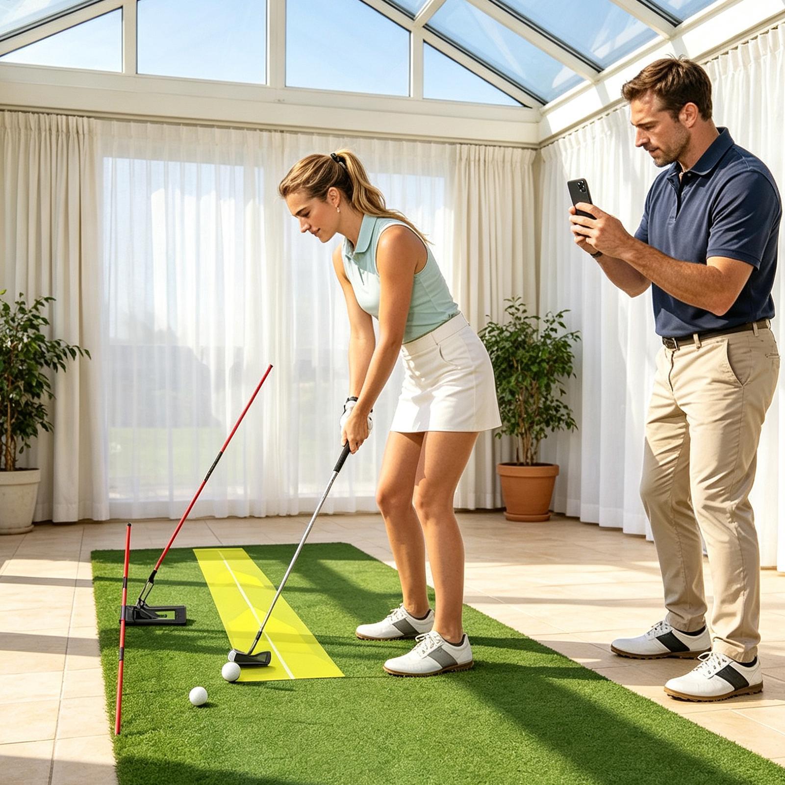 Golf Path Trainer Adjustable A - Golf Equipment For Youth 评论和价格