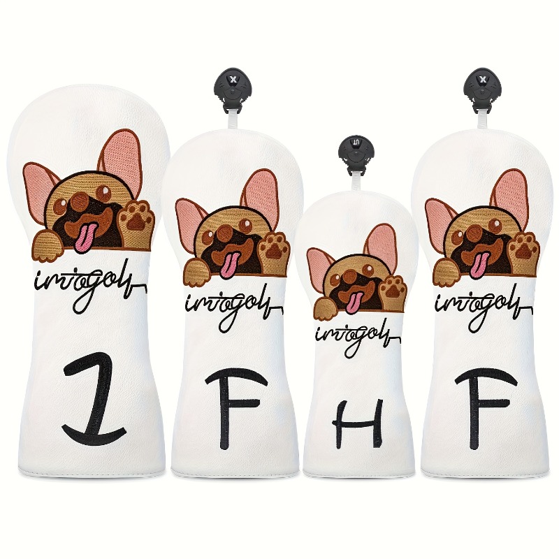 1pc Puppy Golf Club Cover - Cu - Golf Equipment Rack 评论和价格