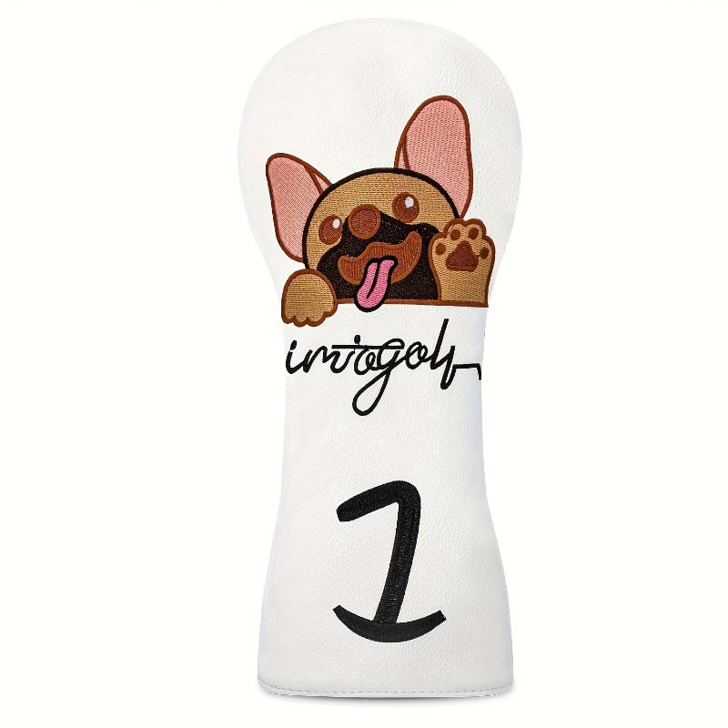 1pc Puppy Golf Club Cover - Cu - Golf Equipment Rack 评论和价格