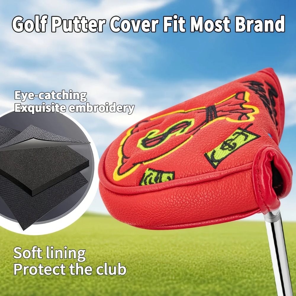 Golf Putter Cover | Half Round - Golf Equipment Rack 评论和价格