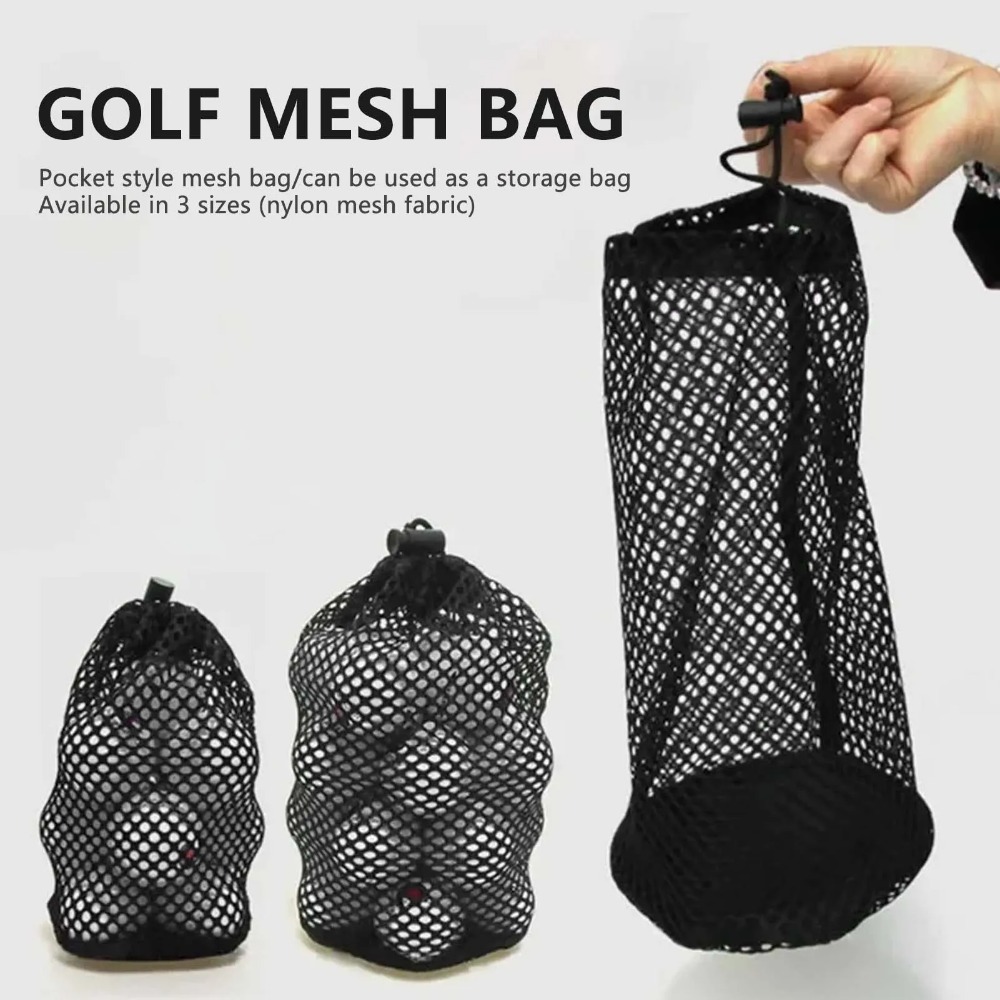 Golf Sports Mesh Net Bag Nylon - Golf Equipment Drawing 评论和价格
